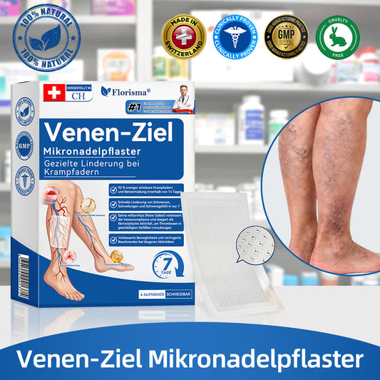 ✨👍 𝐅𝐥𝐨𝐫𝐢𝐬𝐦𝐚® 𝑲𝒍𝒊𝒏𝒊𝒔𝒄𝒉𝒆𝒔 𝑴𝒊𝒄𝒓𝒐𝒏𝒆𝒆𝒅𝒍𝒆‑𝑷𝒇𝒍𝒂𝒔𝒕𝒆𝒓 𝒎𝒊𝒕 𝑫𝒊𝒐𝒔𝒎𝒊𝒏 & 𝑯𝒆𝒔𝒑𝒆𝒓𝒊𝒅𝒊𝒏 — Eine fortschrittliche pflanzliche Wirkstoffkombination zur gezielten Unterstützung bei Besenreisern und Krampfadern sowie zur Linderung von schweren und müden Beinen.👩‍⚕️